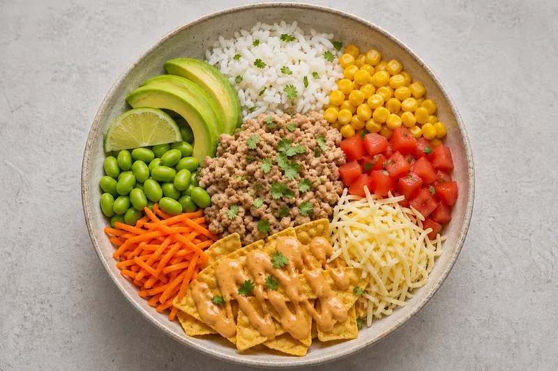 Mexi Bowl med grisekød