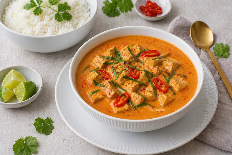 Panang karry med koteletter
